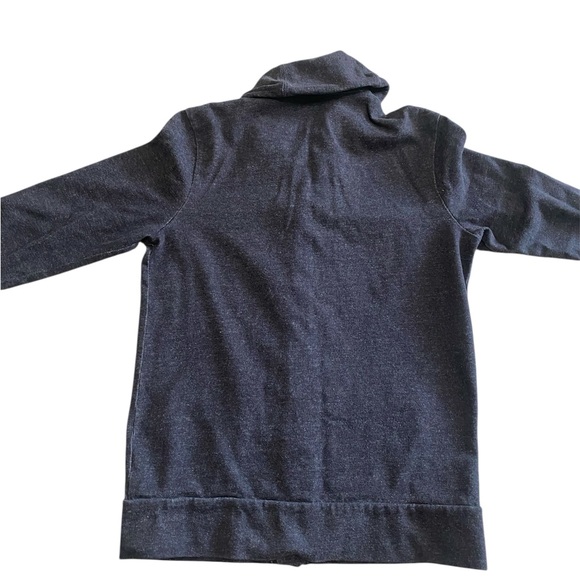 GAP Men's Shawl-Collar Cardigan V-neck Button Front Size Small Charcoal - Picture 5 of 7